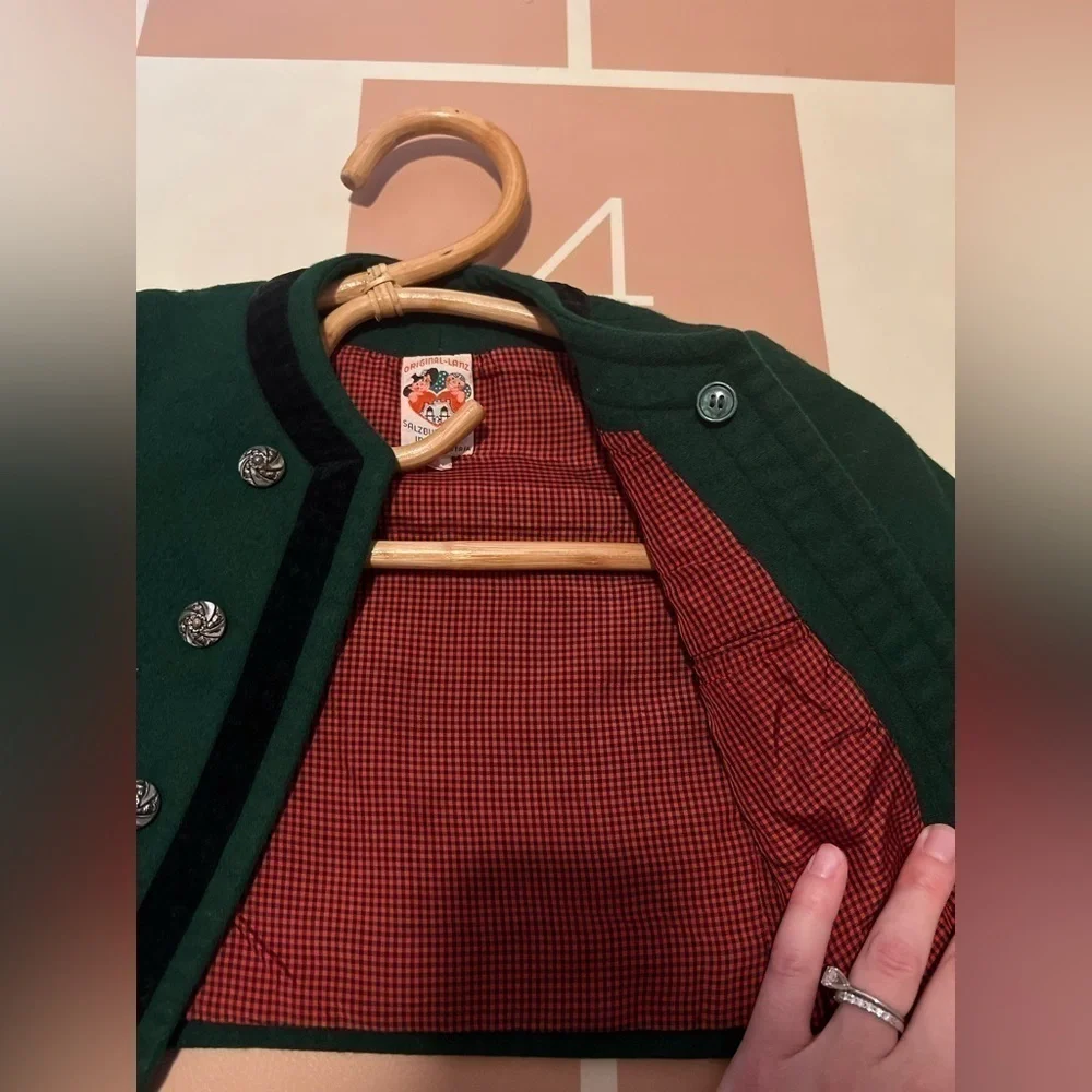 Vintage Original-Lanz Salzburg Wien Innsbruck wool Christmas/Winter jacket. - Picture 2 of 16